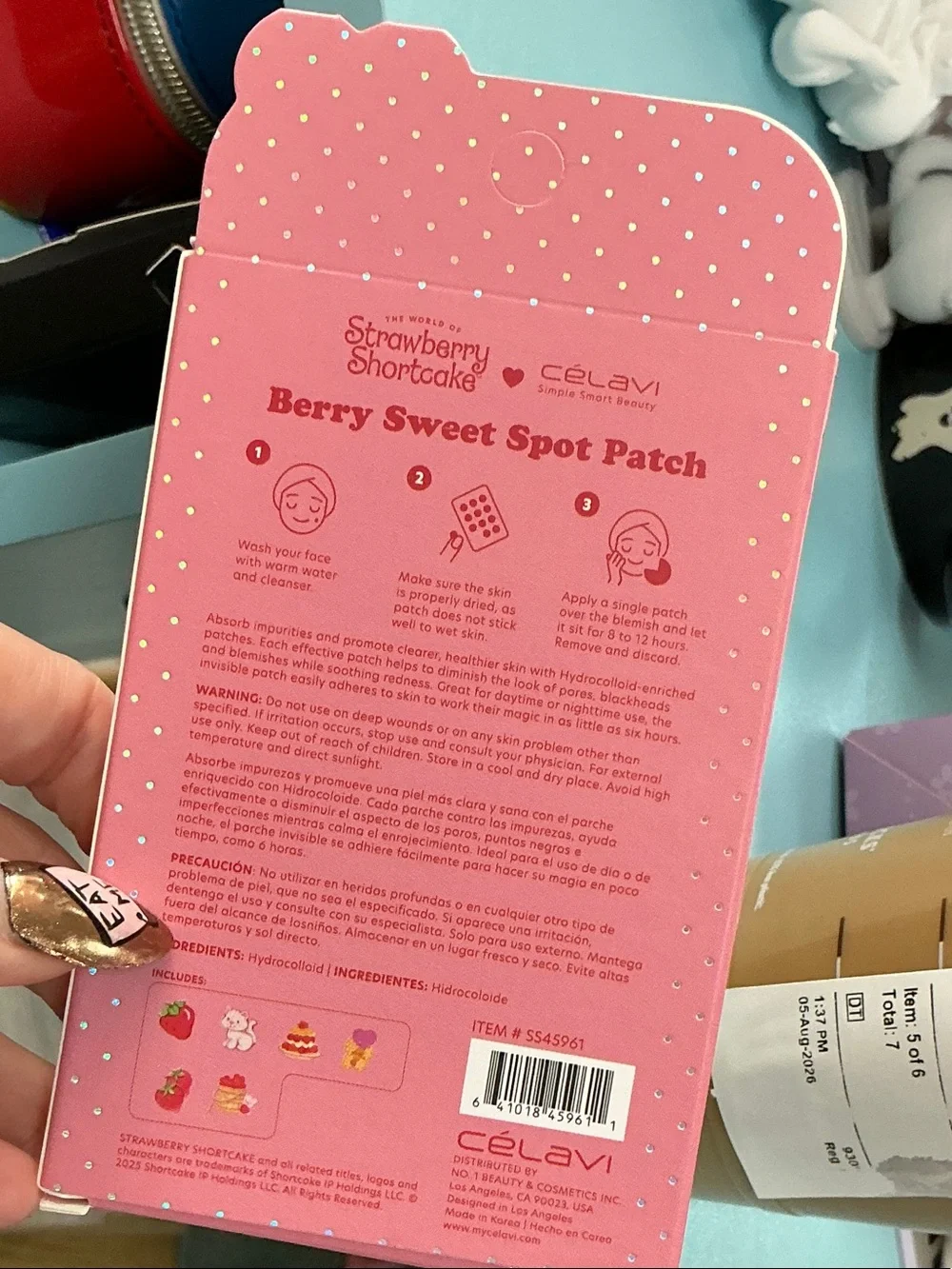Strawberry Shortcake x Celavi Berry Sweet Spot Patch